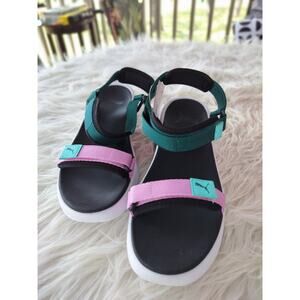 4054) Puma Women Sportie Vola Strap Walking Sandal Size US 10